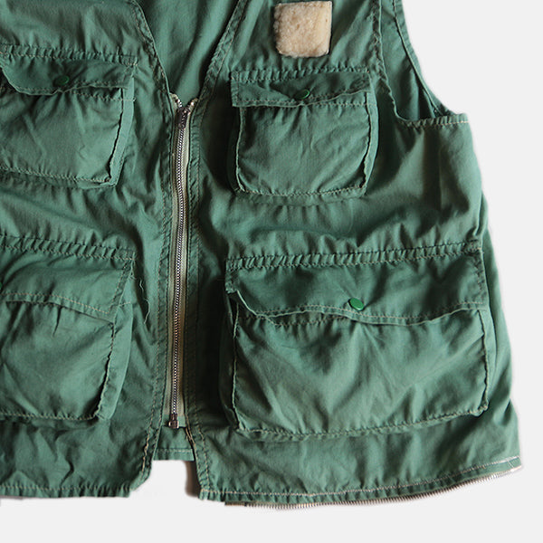トップス 60's VINTAGE FISHING VEST HAMA ZIPPER 60´s VINTAGE FISHING VEST HAMA ZIPPER
