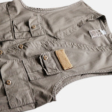 Load image into Gallery viewer, 1960&#39;s &quot;HERTER&#39;S&quot; POPLN FISHING VEST (SZ LARGE / GOOD CONDITION)
