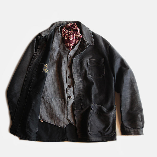 トップス 1930's French work gilet 1930's French work gilet