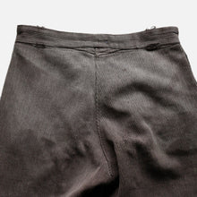 画像をギャラリービューアに読み込む, 1940&#39;s～ FRENCH WORK PIQUE TROUSER (W31 / BEAUTIFUL HAND REPAIR)
