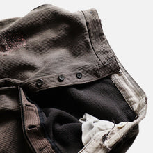 画像をギャラリービューアに読み込む, 1940&#39;s～ FRENCH WORK PIQUE TROUSER (W31 / BEAUTIFUL HAND REPAIR)
