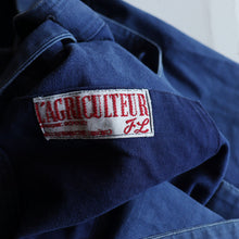 画像をギャラリービューアに読み込む, 1950&#39;s FRENCH WORK JACKET (SZ LARGE / COTTON TWILL / GOOD FADE)
