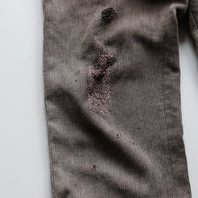 画像をギャラリービューアに読み込む, 1940&#39;s～ FRENCH WORK PIQUE TROUSER (W31 / BEAUTIFUL HAND REPAIR)
