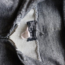 画像をギャラリービューアに読み込む, 1970's～ FULL ZIP COTTON HOODIE (SZ LARGE / USED CONDITION)
