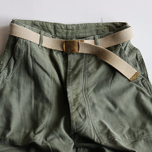 Load image into Gallery viewer, VINTAGE FRENCH MILITARY G.I BELT (SZ MEDIUM / AROUND 1950&#39;s)
