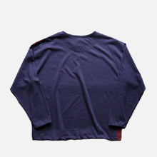 画像をギャラリービューアに読み込む, 1990&#39;s &quot;GAP&quot; BICOLOR L/S COTTON T-SHIRT (SZ LARGE / DEADSTOCK)
