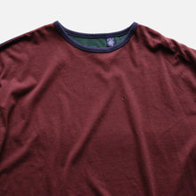 画像をギャラリービューアに読み込む, 1990&#39;s &quot;GAP&quot; BICOLOR L/S COTTON T-SHIRT (SZ LARGE / DEADSTOCK)
