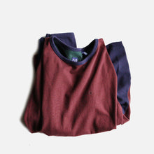 画像をギャラリービューアに読み込む, 1990&#39;s &quot;GAP&quot; BICOLOR L/S COTTON T-SHIRT (SZ LARGE / DEADSTOCK)
