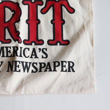 Load image into Gallery viewer, ～1950&#39;s  &quot;GRIT&quot; NEWS PAPER CANVAS BAG (DEAD STOCK)
