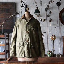 画像をギャラリービューアに読み込む, 1950&#39;s &quot;HETTRICK“ POPLIN HUNTING JACKET (SZ MEDIUM / GOOD CONDITION)
