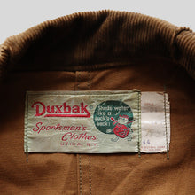 画像をギャラリービューアに読み込む, ～1950's "DUXBAK" HUNTING JACKET　（SZ 44 LARGE / GOOD USED CONDITION)
