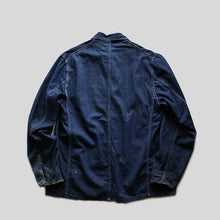 画像をギャラリービューアに読み込む, WW2 ERA "HEADLIGHT" TWO POCKET DENIM COVERALL (SZ 42-44 / GOOD CONDITION)
