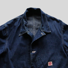 画像をギャラリービューアに読み込む, WW2 ERA "HEADLIGHT" TWO POCKET DENIM COVERALL (SZ 42-44 / GOOD CONDITION)
