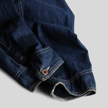 画像をギャラリービューアに読み込む, WW2 ERA "HEADLIGHT" TWO POCKET DENIM COVERALL (SZ 42-44 / GOOD CONDITION)
