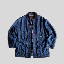 画像をギャラリービューアに読み込む, 1960&#39;s &quot;HERCULES&quot; DENIM COVERALL (SZ LARGE / WOOL BLANKET)
