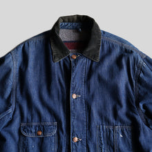 画像をギャラリービューアに読み込む, 1960&#39;s &quot;HERCULES&quot; DENIM COVERALL (SZ LARGE / WOOL BLANKET)
