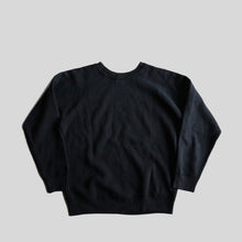 画像をギャラリービューアに読み込む, 1950's～ "HANES" COTTON SWEAT SHIRT (SZ 42-44 / BLACK / MINT CONDITION)
