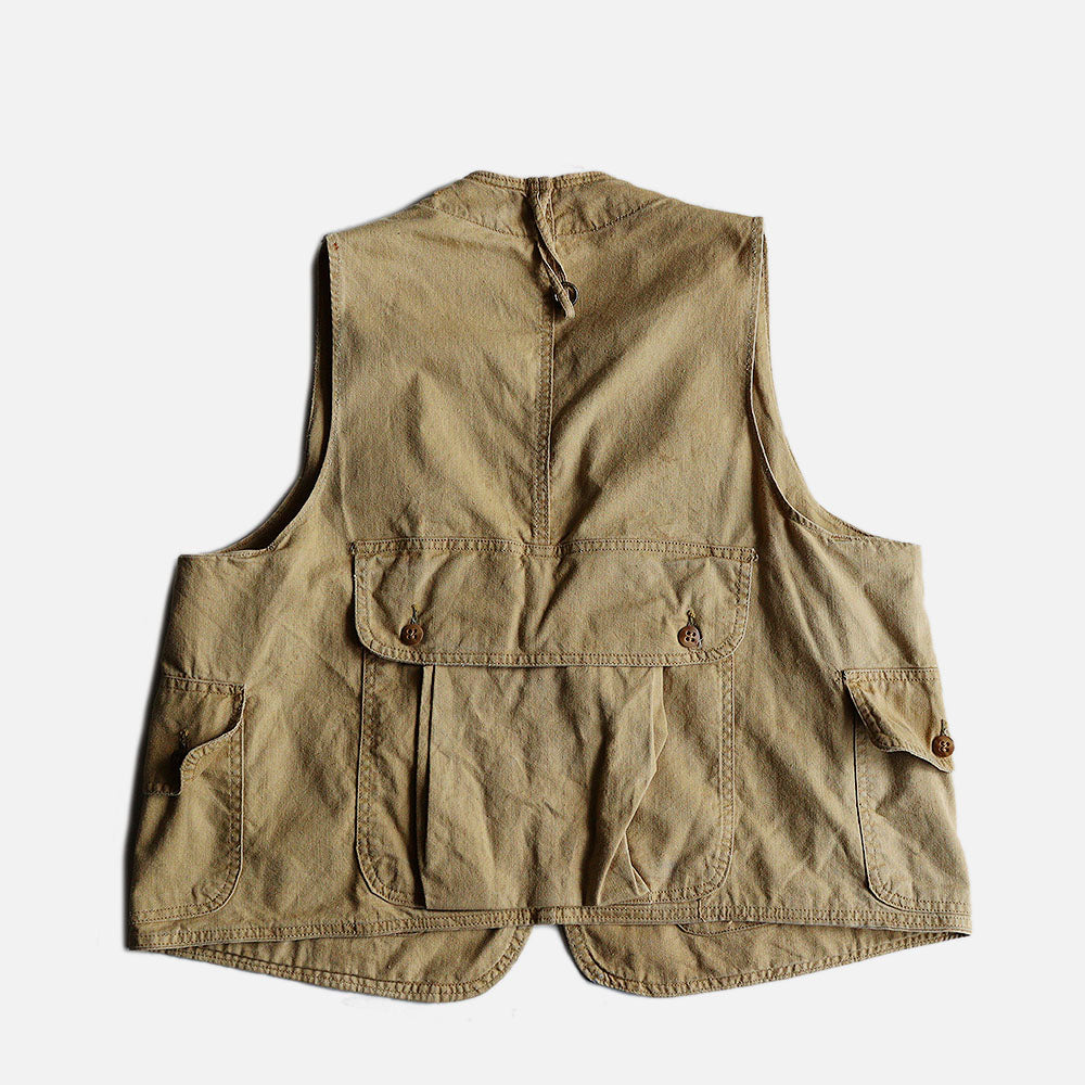 50's American Field フィッシングベスト ハーフムーンベスト 1950's 
