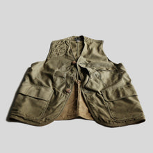 画像をギャラリービューアに読み込む, ～1950's "THE HETTRICK MFG.CO." HUNTING VEST (SZ 40 / NEAR DEADSTOCK)
