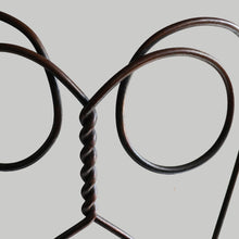 画像をギャラリービューアに読み込む, ANTIQUE PARLOR METAL CHAIR (JAPANNED COPPER / N1)
