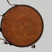 画像をギャラリービューアに読み込む, ANTIQUE PARLOR METAL CHAIR (JAPANNED COPPER / N1)
