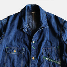 Load image into Gallery viewer, 1950&#39;s &quot;KEY IMPERIAL&quot; INDIGO DENIM COVERALL (SZ ABOUT40 / VERY GOOD CONDITION)
