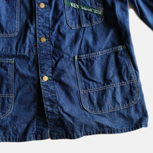 Load image into Gallery viewer, 1950&#39;s &quot;KEY IMPERIAL&quot; INDIGO DENIM COVERALL (SZ ABOUT40 / VERY GOOD CONDITION)
