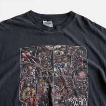 Load image into Gallery viewer, 1990&#39;s &quot;KORN&quot; DAMAGE MUSIC T-SHIRT (SZ XL / GOOD FADE)
