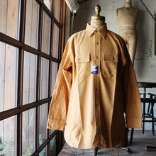 画像をギャラリービューアに読み込む, 1950's "L.L.BEAN" CHAMOIS CLOTH FLANNNEL SHIRT (SZ MEDIUM / DEADSTOCK)
