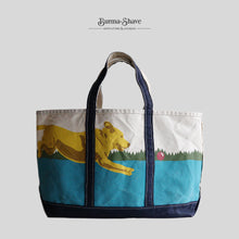 画像をギャラリービューアに読み込む, 1990&#39;s &quot;L.L.BEAN&quot; CANVAS TOTE BAG (RARE MODEL / GOOD CONDITION)
