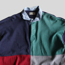 画像をギャラリービューアに読み込む, 1980's "L.L.BEAN" COTTON POLO L/S SHIRT (SZ ABOUT LARGE / GOOD CONDITION)

