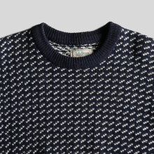 画像をギャラリービューアに読み込む, 1980's "L.L.BEAN"  WOOL SWEATER (SZ LARGE / BIRD'S EYE / GOOD CONDITION)
