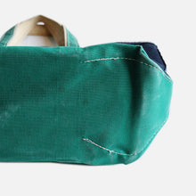 画像をギャラリービューアに読み込む, 1980&#39;s &quot;L.L.BEAN&quot; DELUXE TOTE (NAVY×GREEN / VERY GOOD CONDITION)
