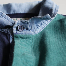 画像をギャラリービューアに読み込む, 1980's "L.L.BEAN" COTTON POLO L/S SHIRT (SZ ABOUT LARGE / GOOD CONDITION)
