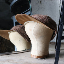 画像をギャラリービューアに読み込む, AROUND 1990's LONG BILL OUTDOOR CAP (ONE SIZE FITS ALL / BROWN HOUNDSTOOTH)
