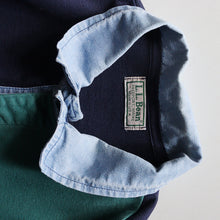画像をギャラリービューアに読み込む, 1980's "L.L.BEAN" COTTON POLO L/S SHIRT (SZ ABOUT LARGE / GOOD CONDITION)
