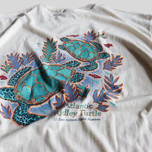 Load image into Gallery viewer, "L.L.BEAN" ATLANTIC RIDLEY TURTLE COTTON T-SHIRT (SZ LARGE / 1990's / DEADSTOCK)
