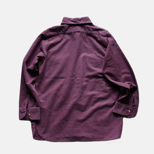 Load image into Gallery viewer, 1990&#39;s &quot;EDDIE BAUER&quot; CHAMOIS SHIRT (SZ FITS LIKE MEDIUM / PURPLE)
