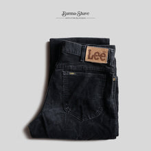 Load image into Gallery viewer, 1980's "LEE" 200 CORDUROY PANTS (SZ W32×L32 / BLACK / GOOD CONDITION)
