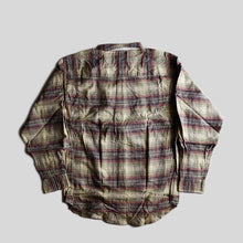画像をギャラリービューアに読み込む, 1990's～ "LAND'S END"  TRIPLE-BRUSHED FLANNEL B.D SHIRT (SZ LARGE / DEADSTOCK)
