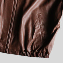 Load image into Gallery viewer, 1990's "RAPLH LAUREN" LEATHER JACKET (SZ XL / NEAR DEADSTOCK)

