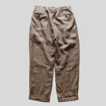 画像をギャラリービューアに読み込む, 1990's "RALPH LAUREN" LINEN TROUSER (SZ W35×L30 / GOOD CONDITION)
