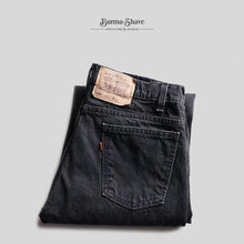 画像をギャラリービューアに読み込む, 1990's "LEVI'S" 505 BLACK JEANS (W33×L30 / GOOD CONDITION)
