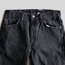 画像をギャラリービューアに読み込む, 1990's "LEVI'S" 505 BLACK JEANS (W33×L30 / GOOD CONDITION)
