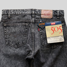 Load image into Gallery viewer, 1990's "LEVI'S" 505-4861 BLACK JEANS (SZ W36×L30 / ELECTRIC WASH / DEADSTOCK)

