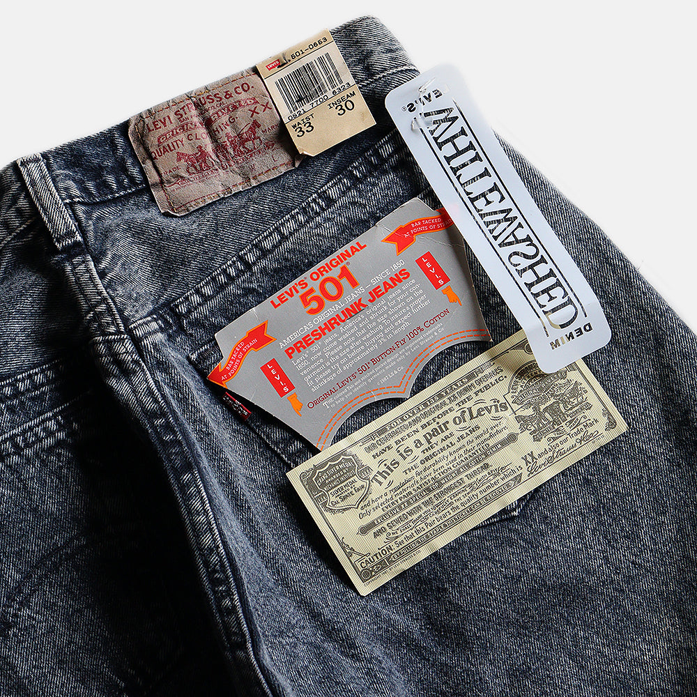 Levis 501 XX ホワイトデニム W33 L30 90s USA製 Levi