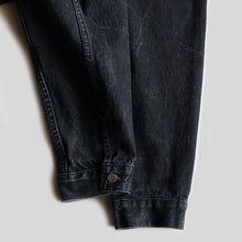 画像をギャラリービューアに読み込む, 1990&#39;s &quot;LEVI&#39;S&quot; 70507-4159 BLACK DENIM JACKET (SZ XL / GOOD CONDITION)
