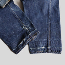 Load image into Gallery viewer, ～1970's "LEVIS" 606 INDIGO JEANS (SLIM TAPERED / SZ W36×L30 / RARE SIZE / BIG E)
