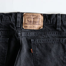 画像をギャラリービューアに読み込む, 1990's "LEVI'S" 505 BLACK JEANS (W33×L30 / GOOD CONDITION)
