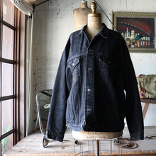 画像をギャラリービューアに読み込む, 1990&#39;s &quot;LEVI&#39;S&quot; 70507-4159 BLACK DENIM JACKET (SZ XL / GOOD CONDITION)
